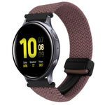 20mm Magnetische Schnallen-Geflechsuhrarmband, für Samsung Galaxy Watch Active 2, für Samsung Galaxy Watch 3 41mm