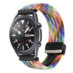 20mm Magnetische Schnallen-Geflechsuhrarmband, für Samsung Galaxy Watch Active 2, für Samsung Galaxy Watch 3 41mm