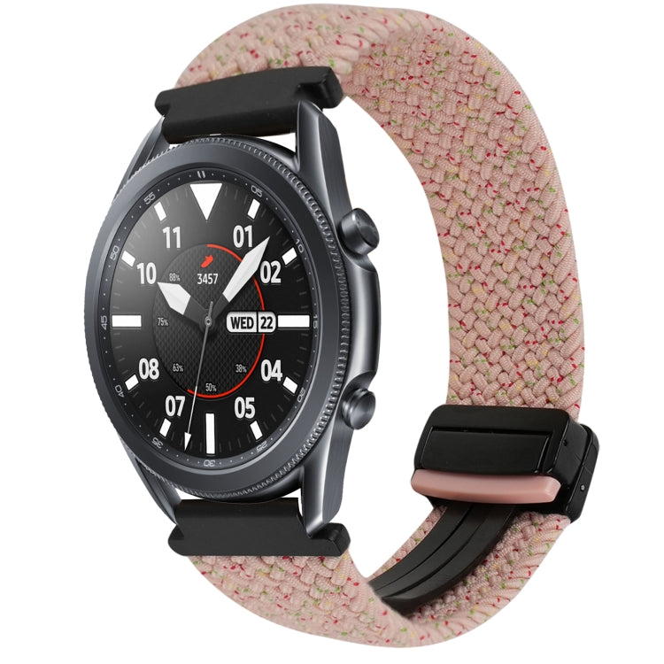 20mm Magnetische Schnallen-Geflechsuhrarmband, für Samsung Galaxy Watch Active 2, für Samsung Galaxy Watch 3 41mm