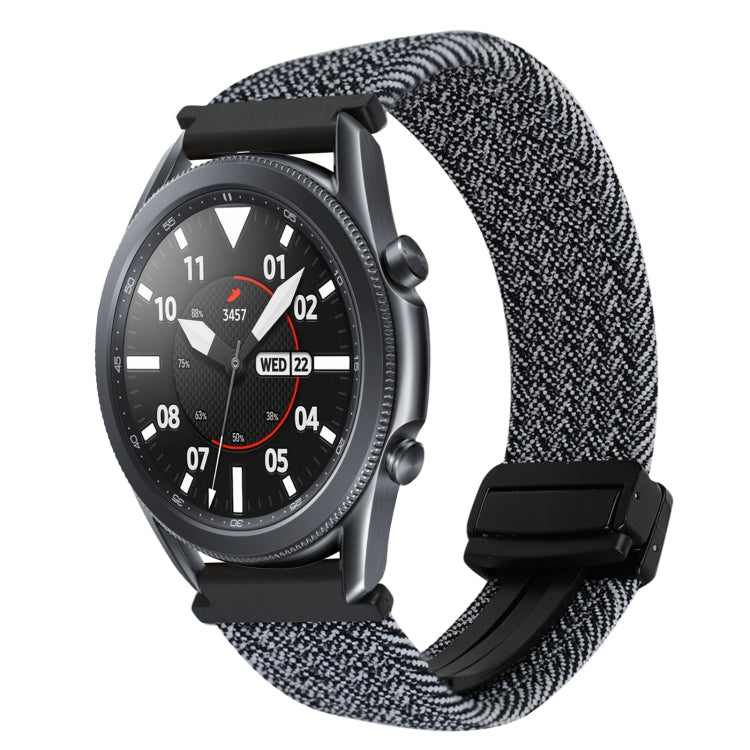20mm Magnetische Schnallen-Geflechsuhrarmband, für Samsung Galaxy Watch Active 2, für Samsung Galaxy Watch 3 41mm
