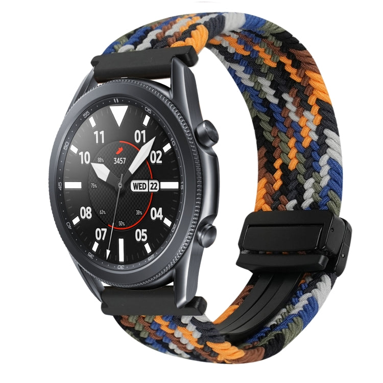20mm Magnetische Schnallen-Geflechsuhrarmband, für Samsung Galaxy Watch Active 2, für Samsung Galaxy Watch 3 41mm