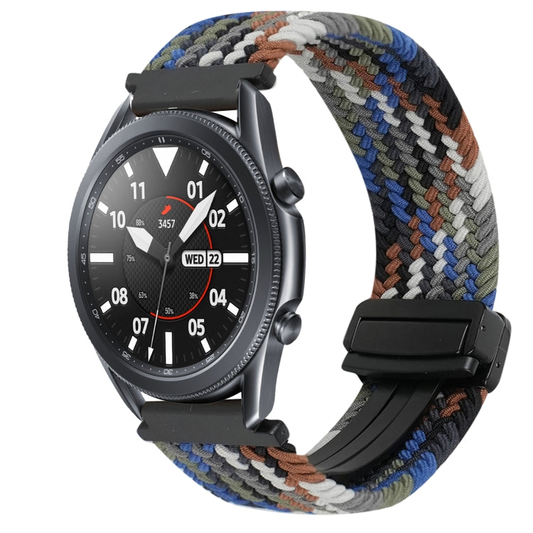 20mm Magnetische Schnallen-Geflechsuhrarmband, für Samsung Galaxy Watch Active 2, für Samsung Galaxy Watch 3 41mm