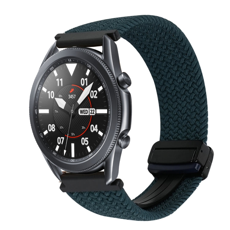 20mm Magnetische Schnallen-Geflechsuhrarmband, für Samsung Galaxy Watch Active 2, für Samsung Galaxy Watch 3 41mm