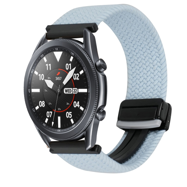20mm Magnetische Schnallen-Geflechsuhrarmband, für Samsung Galaxy Watch Active 2, für Samsung Galaxy Watch 3 41mm