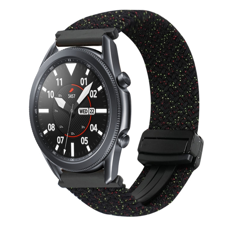 20mm Magnetische Schnallen-Geflechsuhrarmband, für Samsung Galaxy Watch Active 2, für Samsung Galaxy Watch 3 41mm