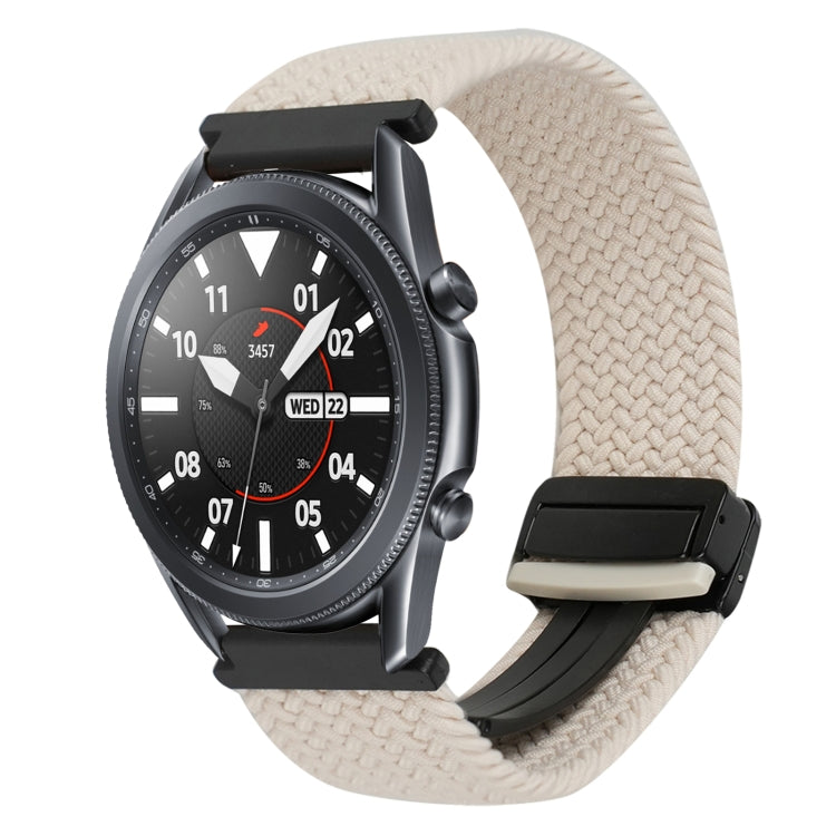 20mm Magnetische Schnallen-Geflechsuhrarmband, für Samsung Galaxy Watch Active 2, für Samsung Galaxy Watch 3 41mm