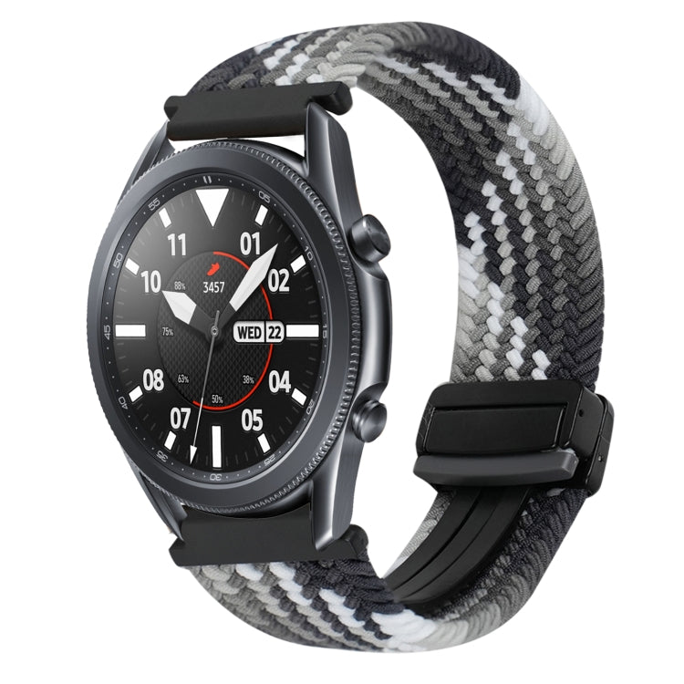 20mm Magnetische Schnallen-Geflechsuhrarmband, für Samsung Galaxy Watch Active 2, für Samsung Galaxy Watch 3 41mm