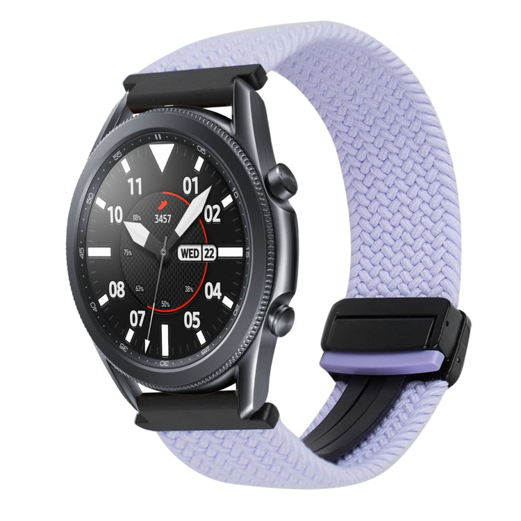 20mm Magnetische Schnallen-Geflechsuhrarmband, für Samsung Galaxy Watch Active 2, für Samsung Galaxy Watch 3 41mm