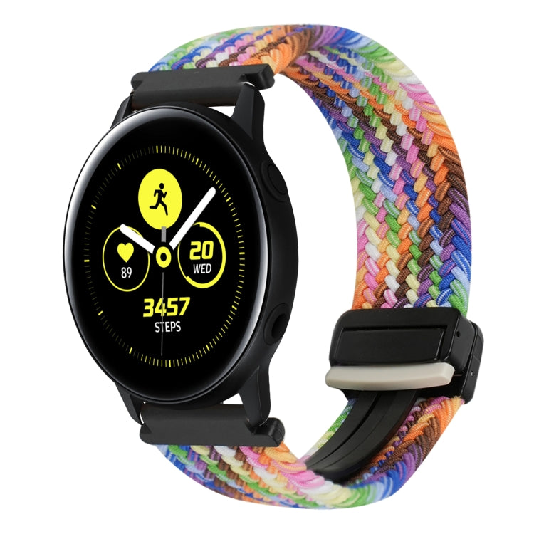 20mm geflochtenes Uhrenarmband mit Magnetschnalle, für Samsung Galaxy Watch Active, für Samsung Galaxy Watch 42mm