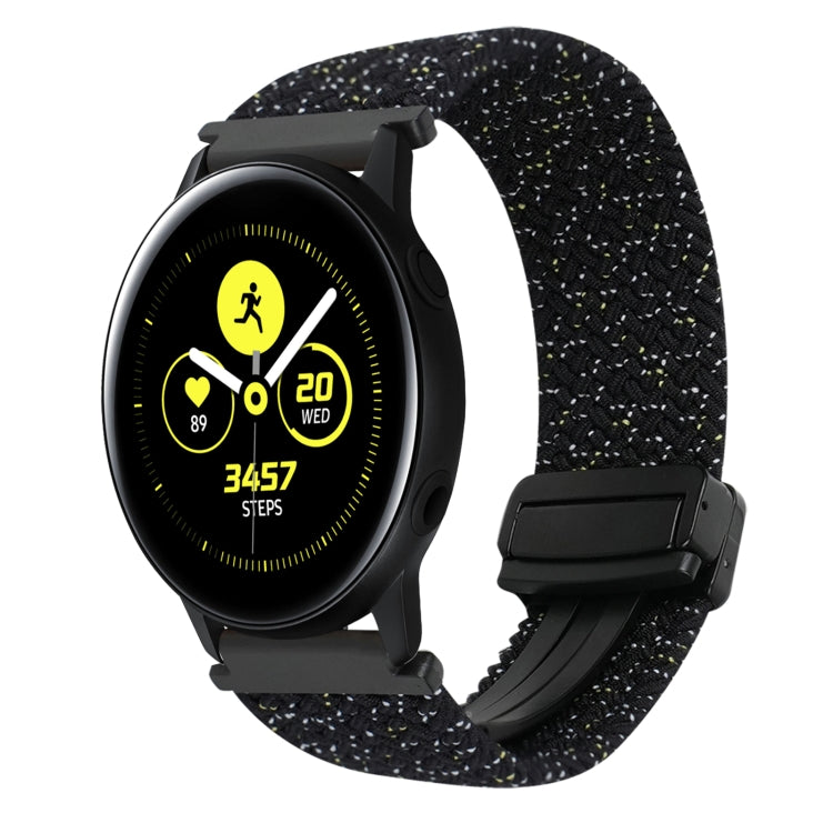 20mm geflochtenes Uhrenarmband mit Magnetschnalle, für Samsung Galaxy Watch Active, für Samsung Galaxy Watch 42mm