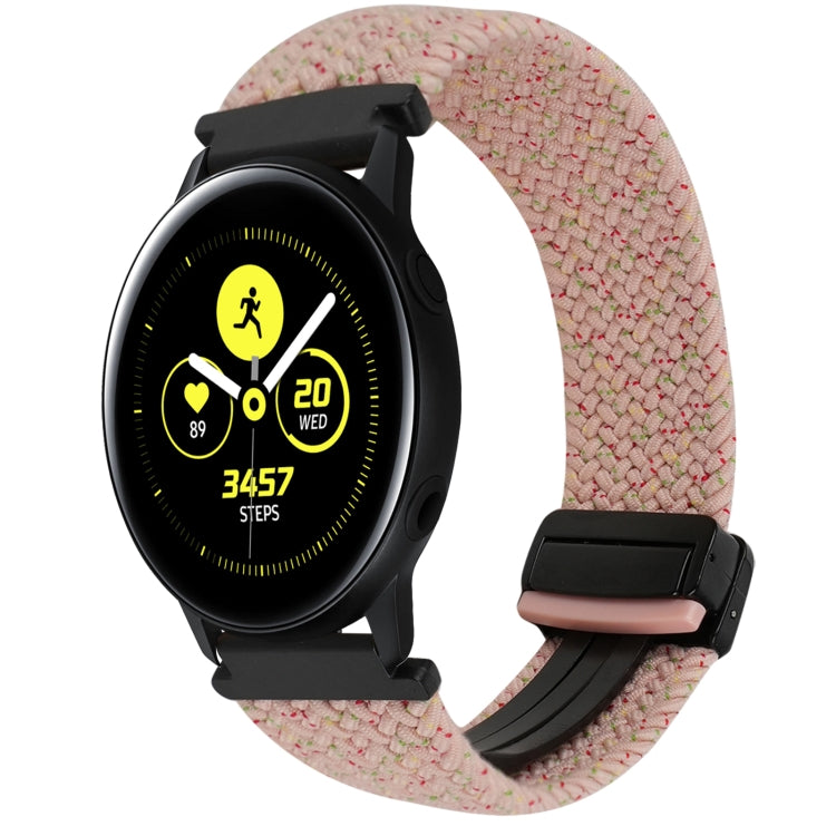 20mm geflochtenes Uhrenarmband mit Magnetschnalle, für Samsung Galaxy Watch Active, für Samsung Galaxy Watch 42mm