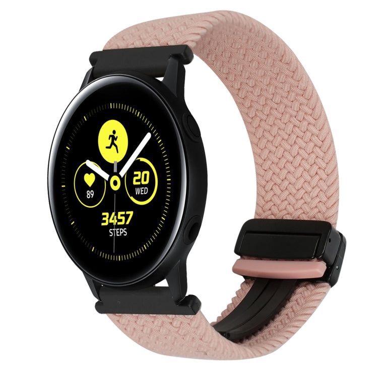 20mm geflochtenes Uhrenarmband mit Magnetschnalle, für Samsung Galaxy Watch Active, für Samsung Galaxy Watch 42mm