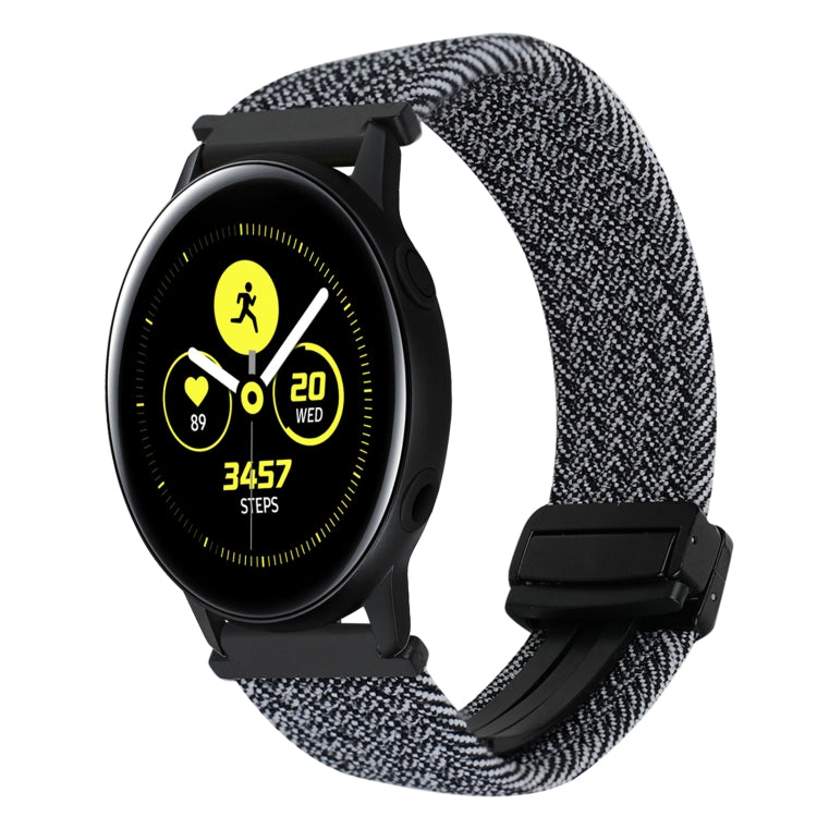 20mm geflochtenes Uhrenarmband mit Magnetschnalle, für Samsung Galaxy Watch Active, für Samsung Galaxy Watch 42mm