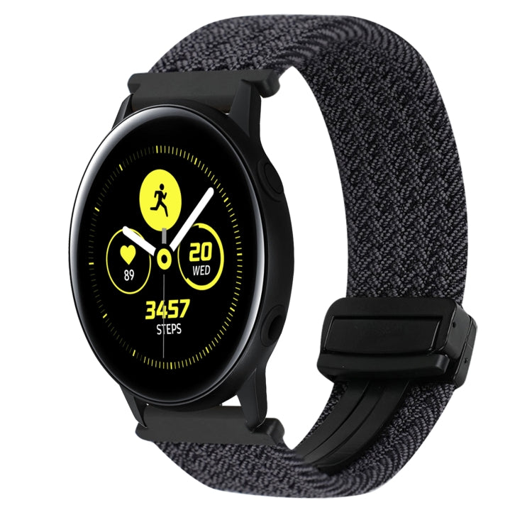 20mm geflochtenes Uhrenarmband mit Magnetschnalle, für Samsung Galaxy Watch Active, für Samsung Galaxy Watch 42mm