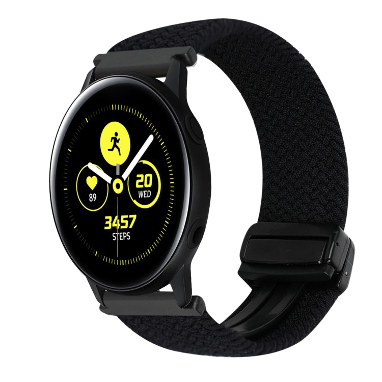 20mm geflochtenes Uhrenarmband mit Magnetschnalle, für Samsung Galaxy Watch Active, für Samsung Galaxy Watch 42mm