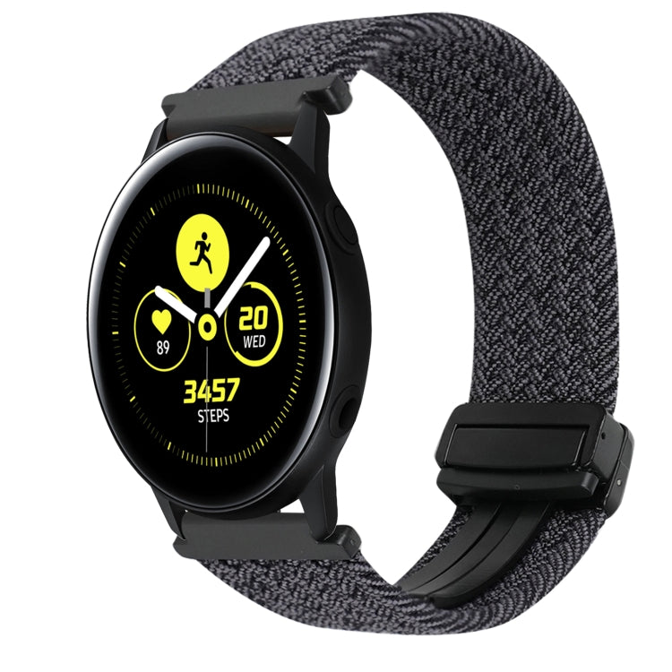20mm geflochtenes Uhrenarmband mit Magnetschnalle, für Samsung Galaxy Watch Active, für Samsung Galaxy Watch 42mm
