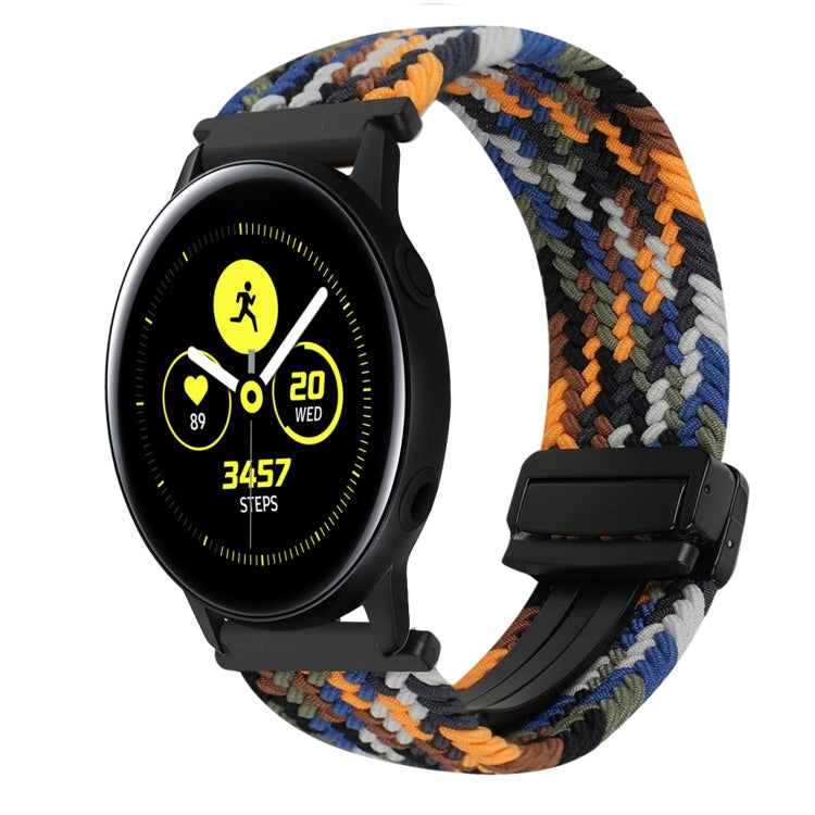 20mm geflochtenes Uhrenarmband mit Magnetschnalle, für Samsung Galaxy Watch Active, für Samsung Galaxy Watch 42mm