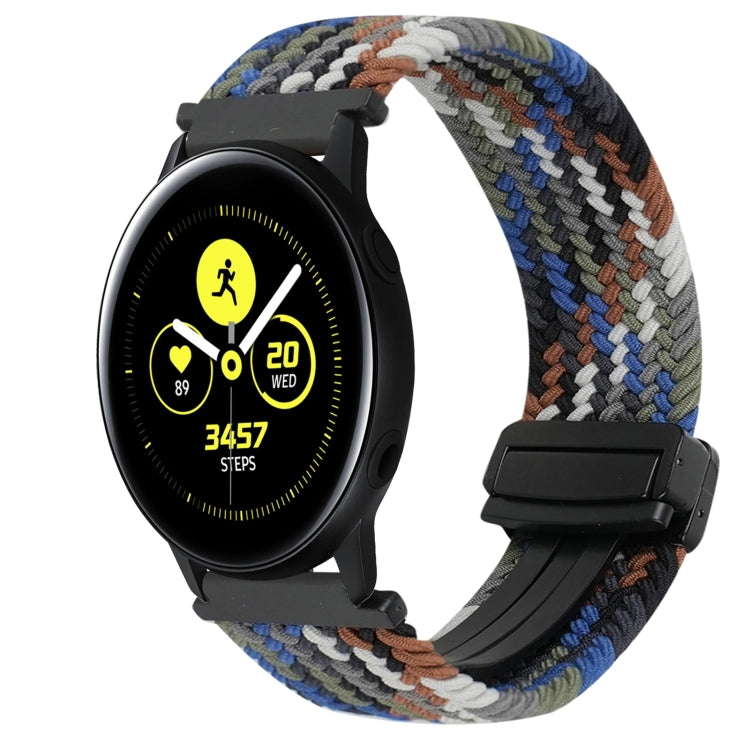 20mm geflochtenes Uhrenarmband mit Magnetschnalle, für Samsung Galaxy Watch Active, für Samsung Galaxy Watch 42mm