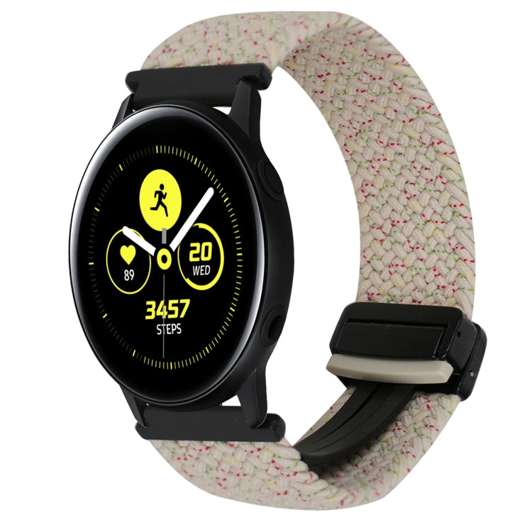 20mm geflochtenes Uhrenarmband mit Magnetschnalle, für Samsung Galaxy Watch Active, für Samsung Galaxy Watch 42mm