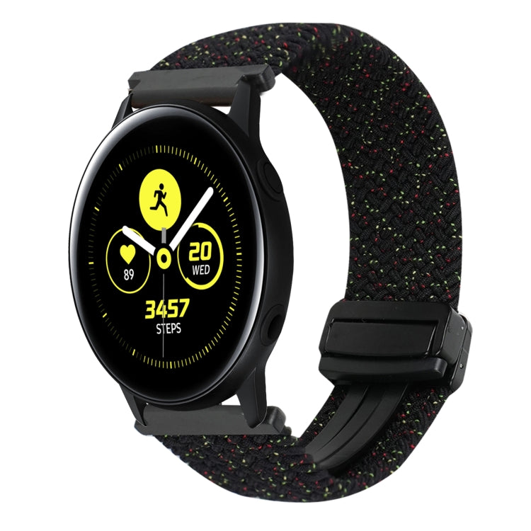 20mm geflochtenes Uhrenarmband mit Magnetschnalle, für Samsung Galaxy Watch Active, für Samsung Galaxy Watch 42mm