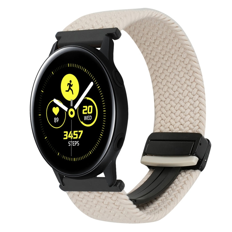 20mm geflochtenes Uhrenarmband mit Magnetschnalle, für Samsung Galaxy Watch Active, für Samsung Galaxy Watch 42mm