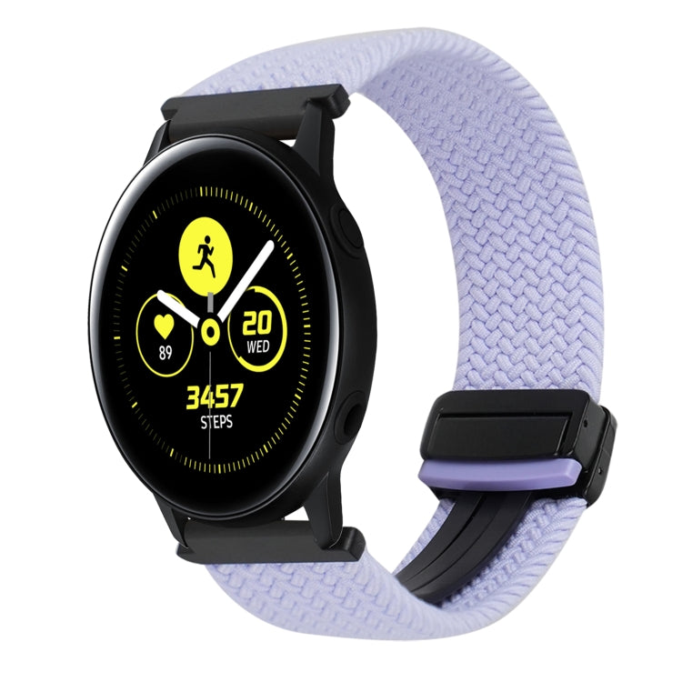 20mm geflochtenes Uhrenarmband mit Magnetschnalle, für Samsung Galaxy Watch Active, für Samsung Galaxy Watch 42mm