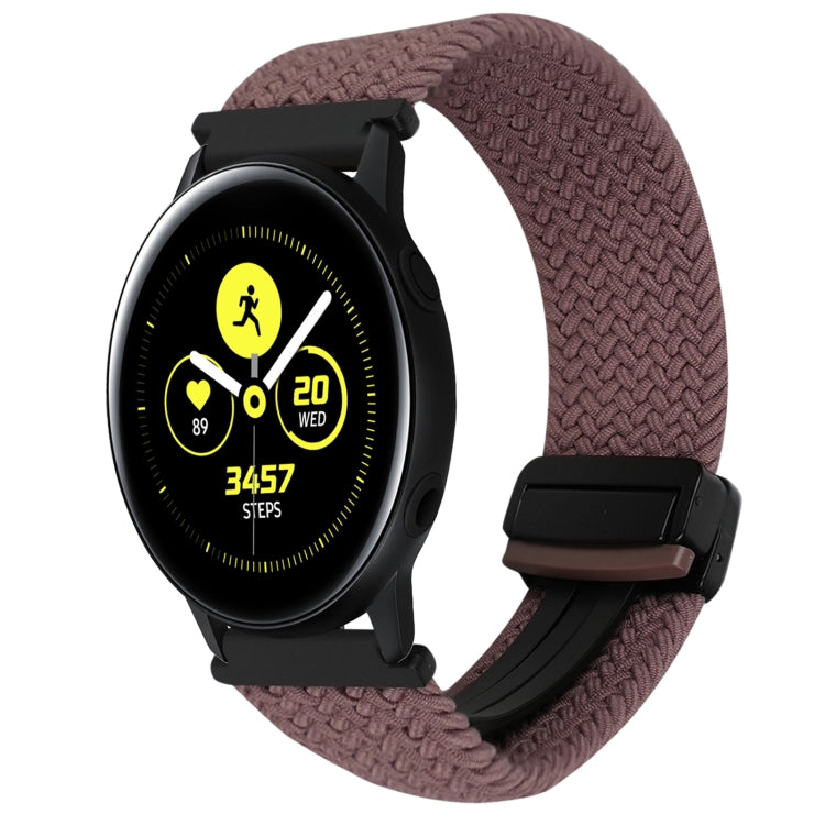 20mm geflochtenes Uhrenarmband mit Magnetschnalle, für Samsung Galaxy Watch Active, für Samsung Galaxy Watch 42mm