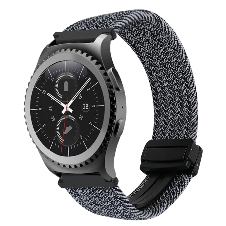 20mm Magnetische Schnalle geflochtenes Uhrenarmband, Für Samsung Gear S2 Classic, Für Samsung Galaxy Watch 7