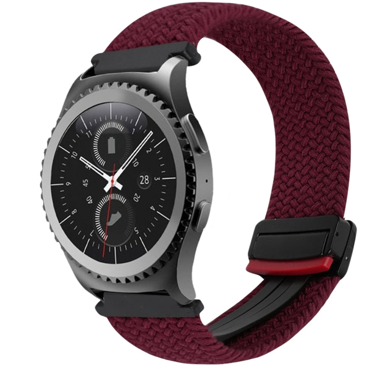 20mm Magnetische Schnalle geflochtenes Uhrenarmband, Für Samsung Gear S2 Classic, Für Samsung Galaxy Watch 7