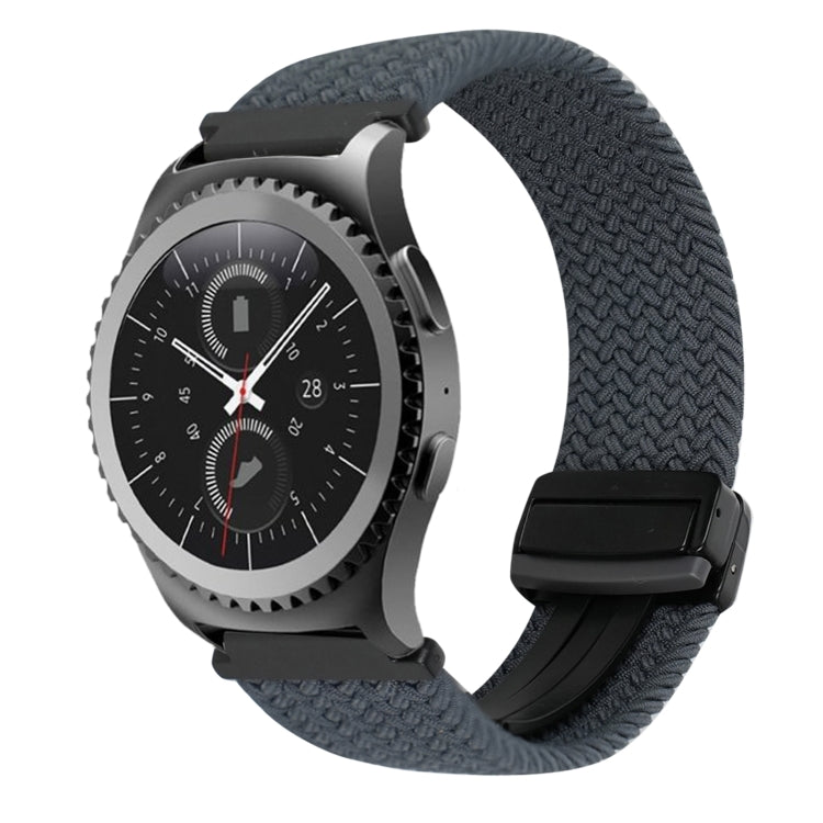 20mm Magnetische Schnalle geflochtenes Uhrenarmband, Für Samsung Gear S2 Classic, Für Samsung Galaxy Watch 7