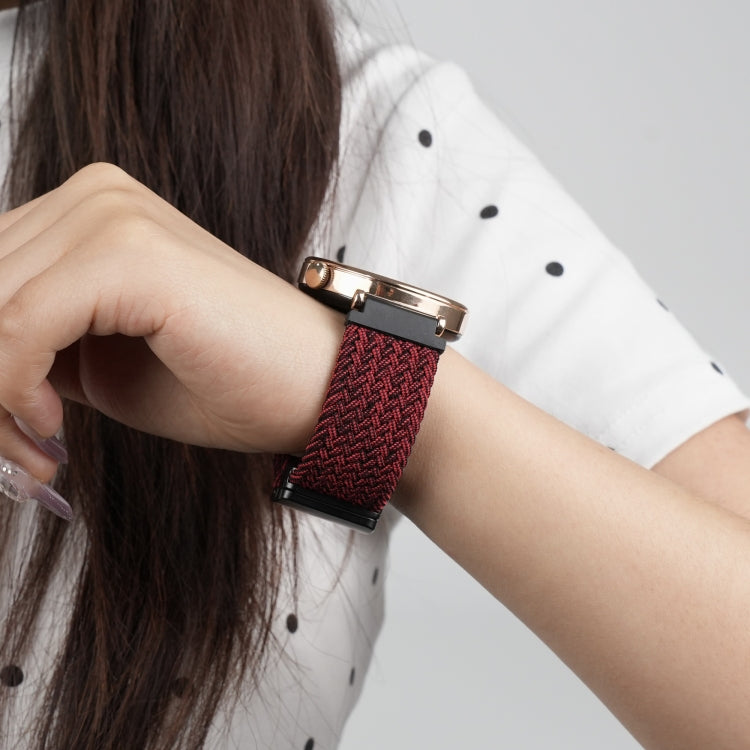 20mm Magnetische Schnalle geflochtenes Uhrenarmband, für Samsung Galaxy Watch 6, für Samsung Galaxy Watch 5