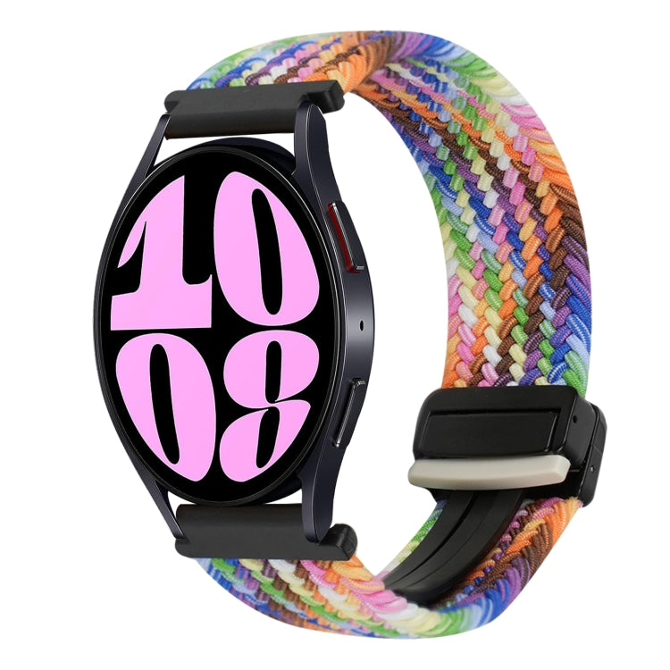 20mm Magnetische Schnalle geflochtenes Uhrenarmband, für Samsung Galaxy Watch 6, für Samsung Galaxy Watch 5