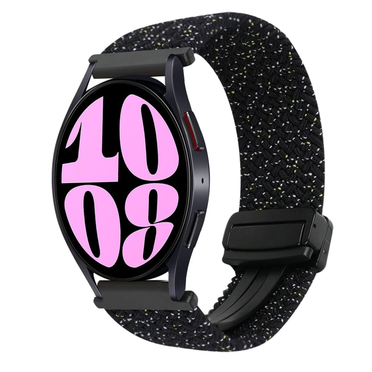 20mm Magnetische Schnalle geflochtenes Uhrenarmband, für Samsung Galaxy Watch 6, für Samsung Galaxy Watch 5