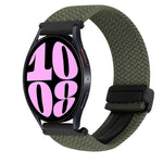 20mm Magnetische Schnalle geflochtenes Uhrenarmband, für Samsung Galaxy Watch 6, für Samsung Galaxy Watch 5