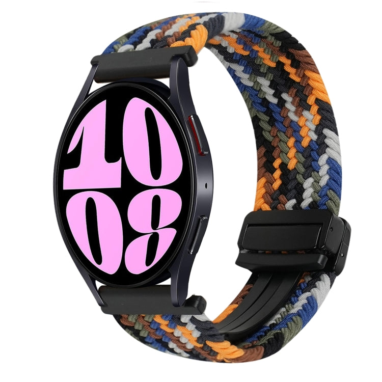 20mm Magnetische Schnalle geflochtenes Uhrenarmband, für Samsung Galaxy Watch 6, für Samsung Galaxy Watch 5