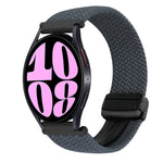 20mm Magnetische Schnalle geflochtenes Uhrenarmband, für Samsung Galaxy Watch 6, für Samsung Galaxy Watch 5