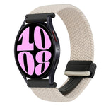 20mm Magnetische Schnalle geflochtenes Uhrenarmband, für Samsung Galaxy Watch 6, für Samsung Galaxy Watch 5