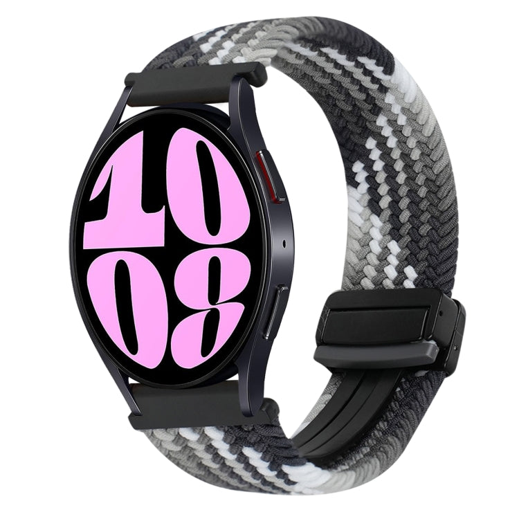 20mm Magnetische Schnalle geflochtenes Uhrenarmband, für Samsung Galaxy Watch 6, für Samsung Galaxy Watch 5