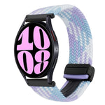 20mm Magnetische Schnalle geflochtenes Uhrenarmband, für Samsung Galaxy Watch 6, für Samsung Galaxy Watch 5