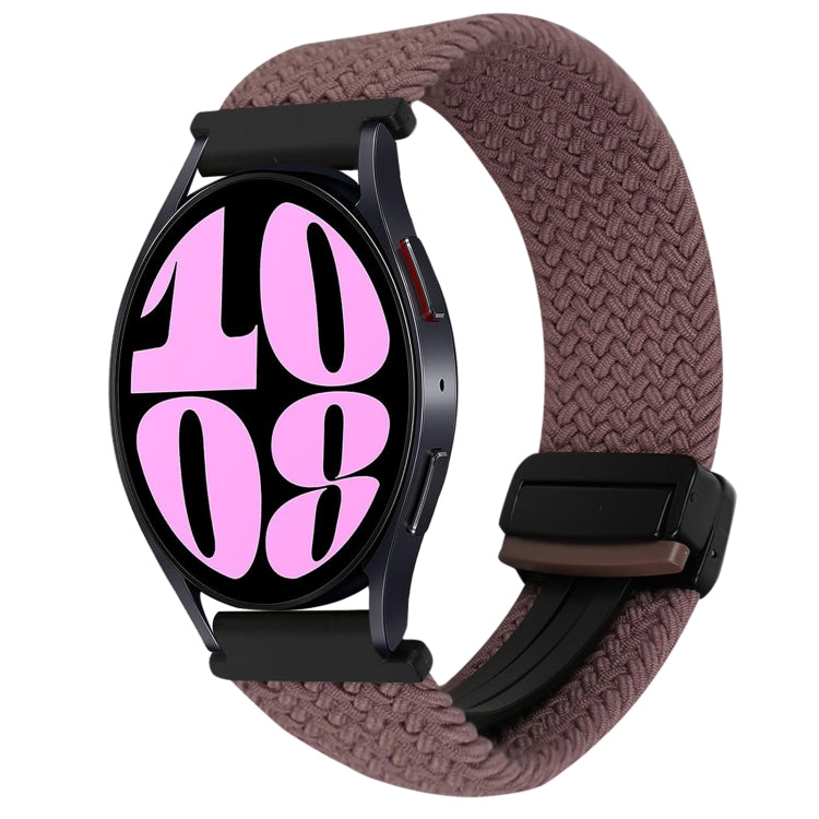 20mm Magnetische Schnalle geflochtenes Uhrenarmband, für Samsung Galaxy Watch 6, für Samsung Galaxy Watch 5