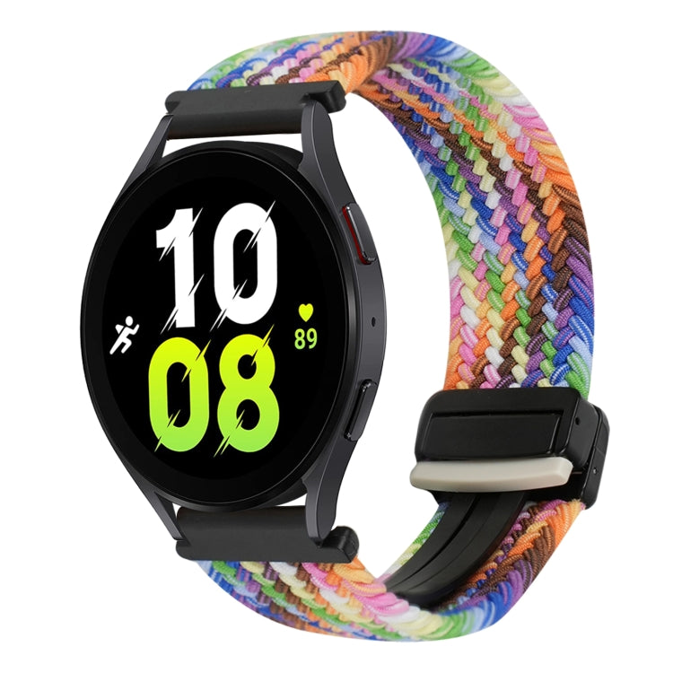 20mm Magnetische Schnalle geflochtenes Uhrenarmband, für Samsung Galaxy Watch 6, für Samsung Galaxy Watch 5