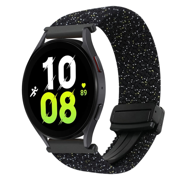 20mm Magnetische Schnalle geflochtenes Uhrenarmband, für Samsung Galaxy Watch 6, für Samsung Galaxy Watch 5