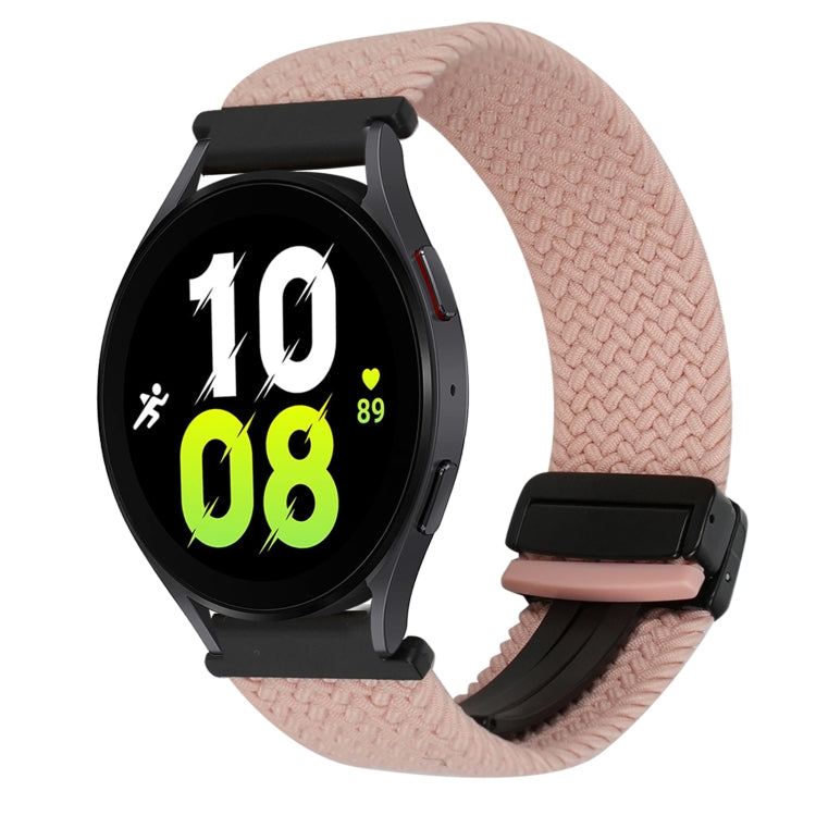 20mm Magnetische Schnalle geflochtenes Uhrenarmband, für Samsung Galaxy Watch 6, für Samsung Galaxy Watch 5