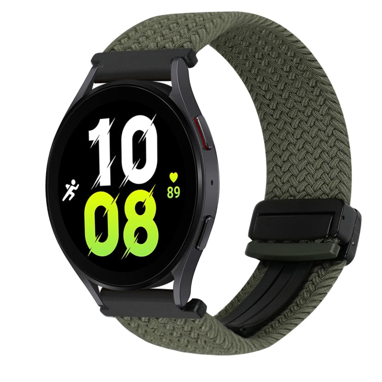 20mm Magnetische Schnalle geflochtenes Uhrenarmband, für Samsung Galaxy Watch 6, für Samsung Galaxy Watch 5