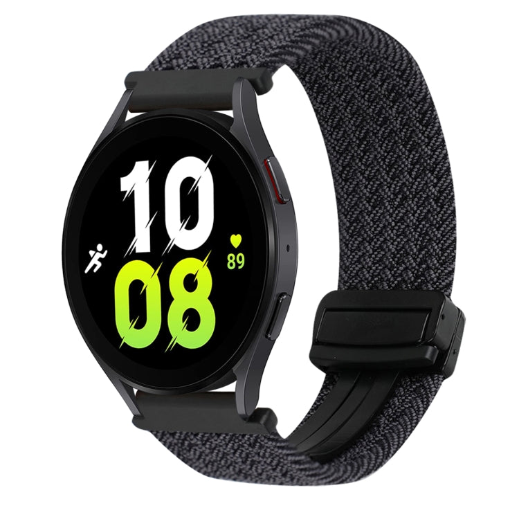 20mm Magnetische Schnalle geflochtenes Uhrenarmband, für Samsung Galaxy Watch 6, für Samsung Galaxy Watch 5