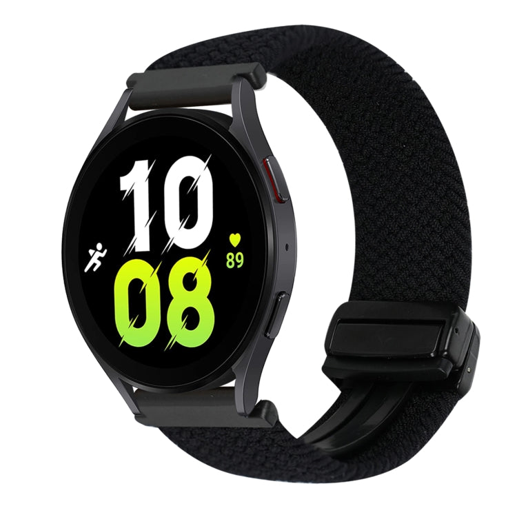 20mm Magnetische Schnalle geflochtenes Uhrenarmband, für Samsung Galaxy Watch 6, für Samsung Galaxy Watch 5