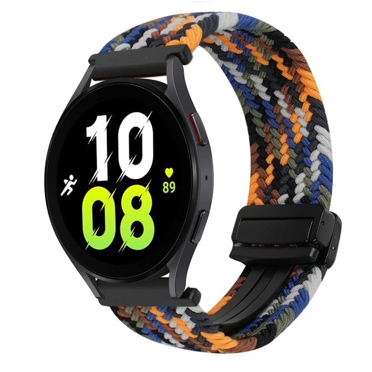 20mm Magnetische Schnalle geflochtenes Uhrenarmband, für Samsung Galaxy Watch 6, für Samsung Galaxy Watch 5