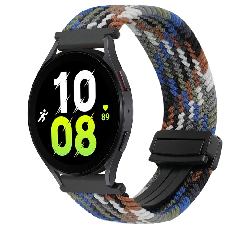 20mm Magnetische Schnalle geflochtenes Uhrenarmband, für Samsung Galaxy Watch 6, für Samsung Galaxy Watch 5