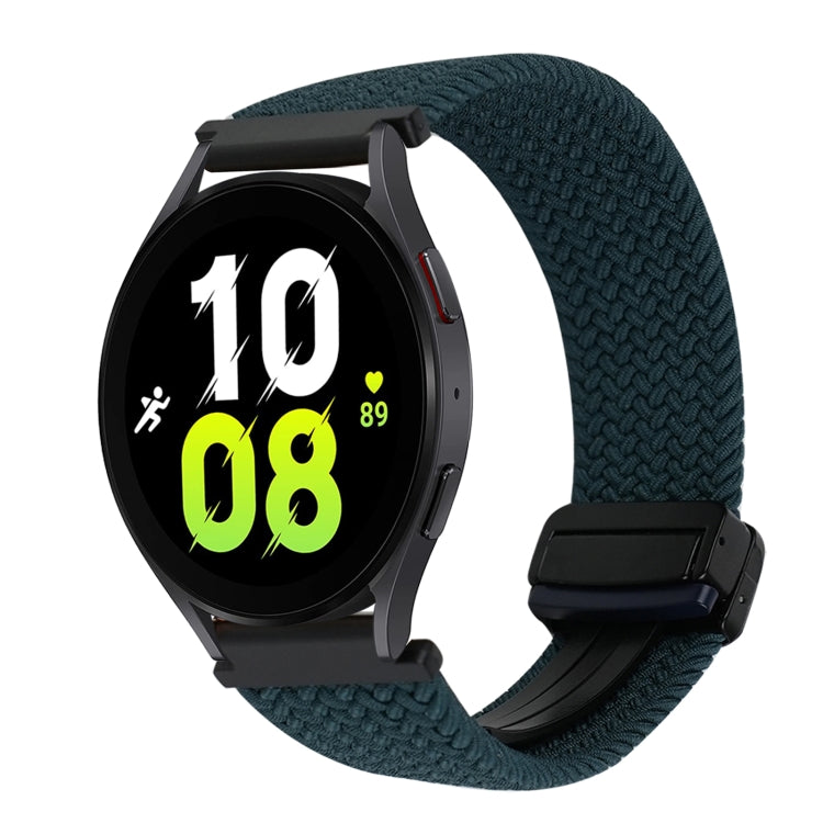 20mm Magnetische Schnalle geflochtenes Uhrenarmband, für Samsung Galaxy Watch 6, für Samsung Galaxy Watch 5