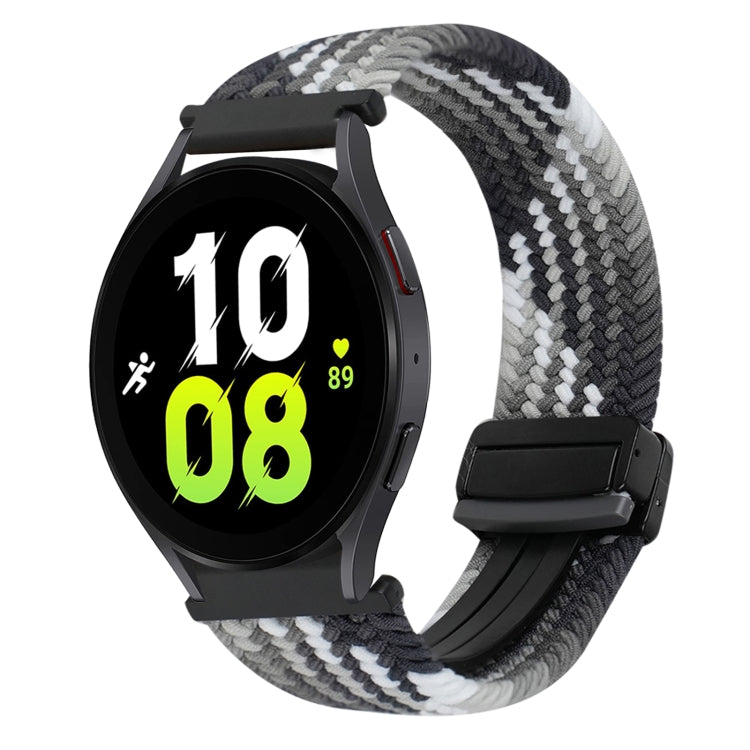 20mm Magnetische Schnalle geflochtenes Uhrenarmband, für Samsung Galaxy Watch 6, für Samsung Galaxy Watch 5